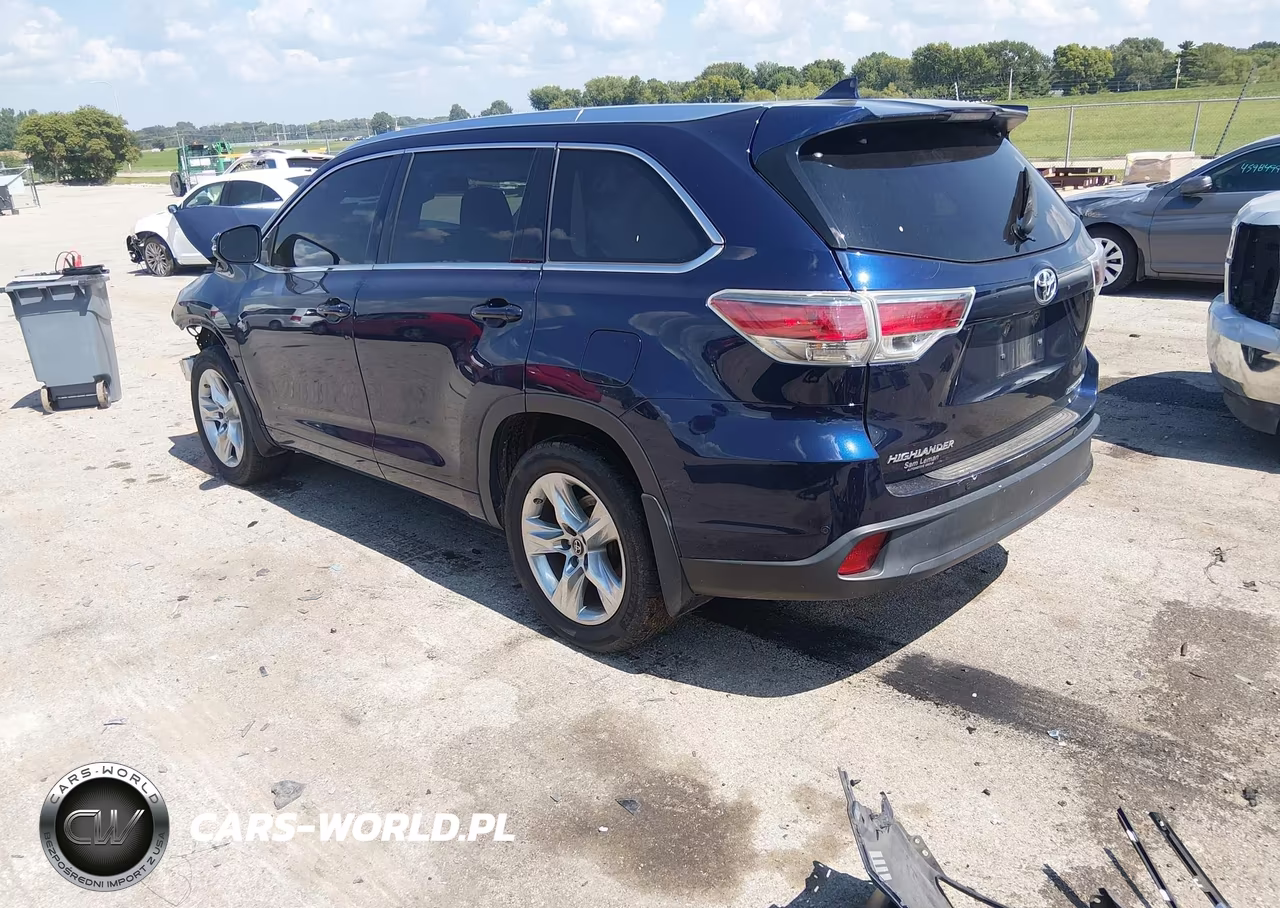 2016 Toyota Highlander Limited V6 VIN:5TDDKRFH4GS328994 - 3