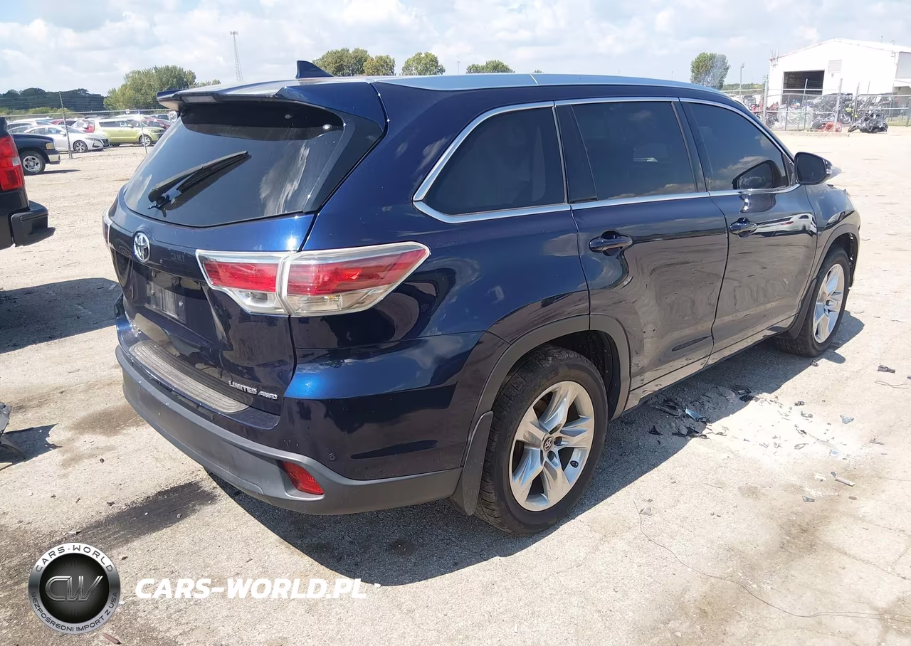 2016 Toyota Highlander Limited V6 VIN:5TDDKRFH4GS328994 - 4