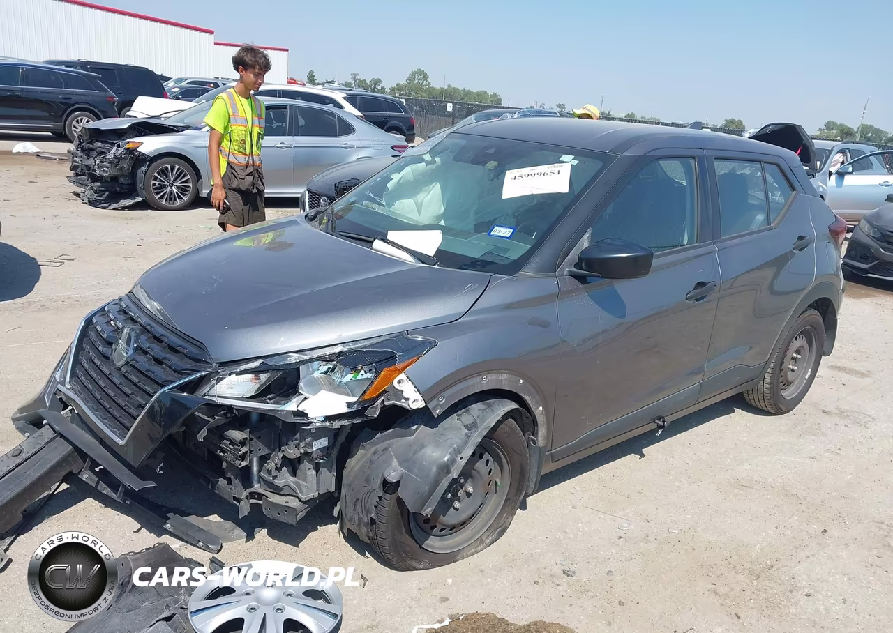 2021 Nissan Kicks S Xtronic Cvt VIN:3N1CP5BV1ML484559 - 2