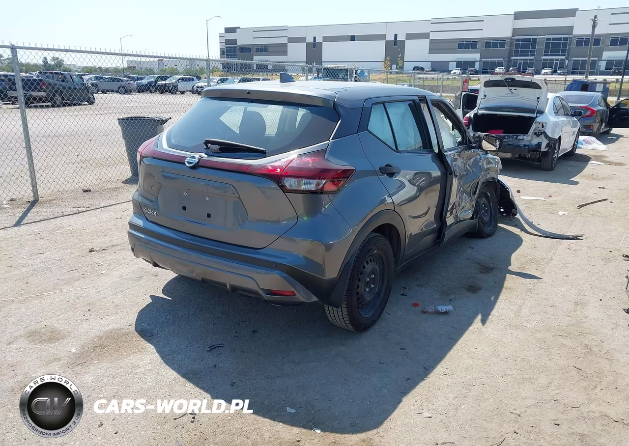 2021 Nissan Kicks S Xtronic Cvt VIN:3N1CP5BV1ML484559 - 4