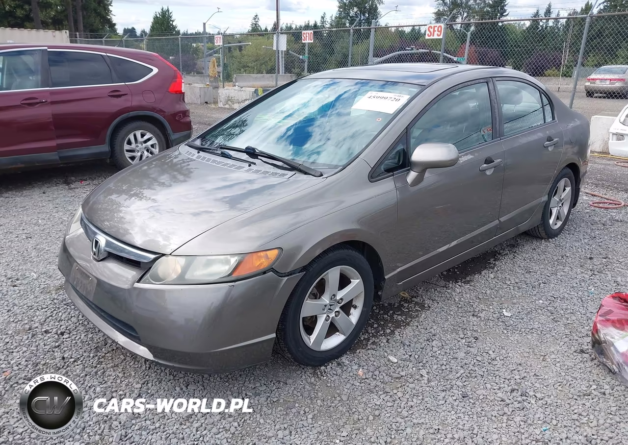2008 Honda Civic Ex-L VIN:2HGFA16948H332163 - 2