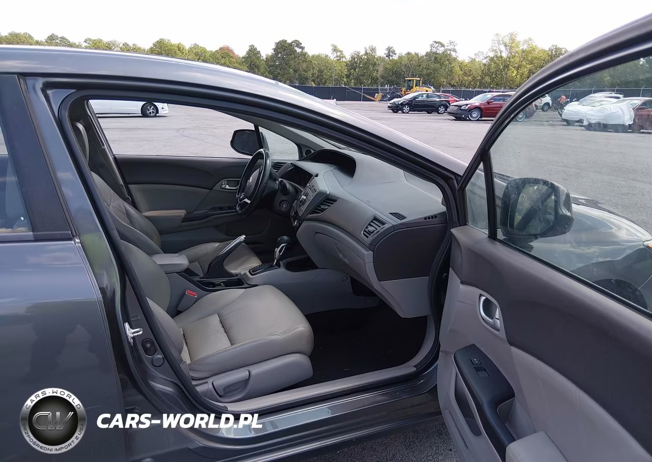 2012 Honda Civic Ex-L VIN:2HGFB2F94CH501688 - 5