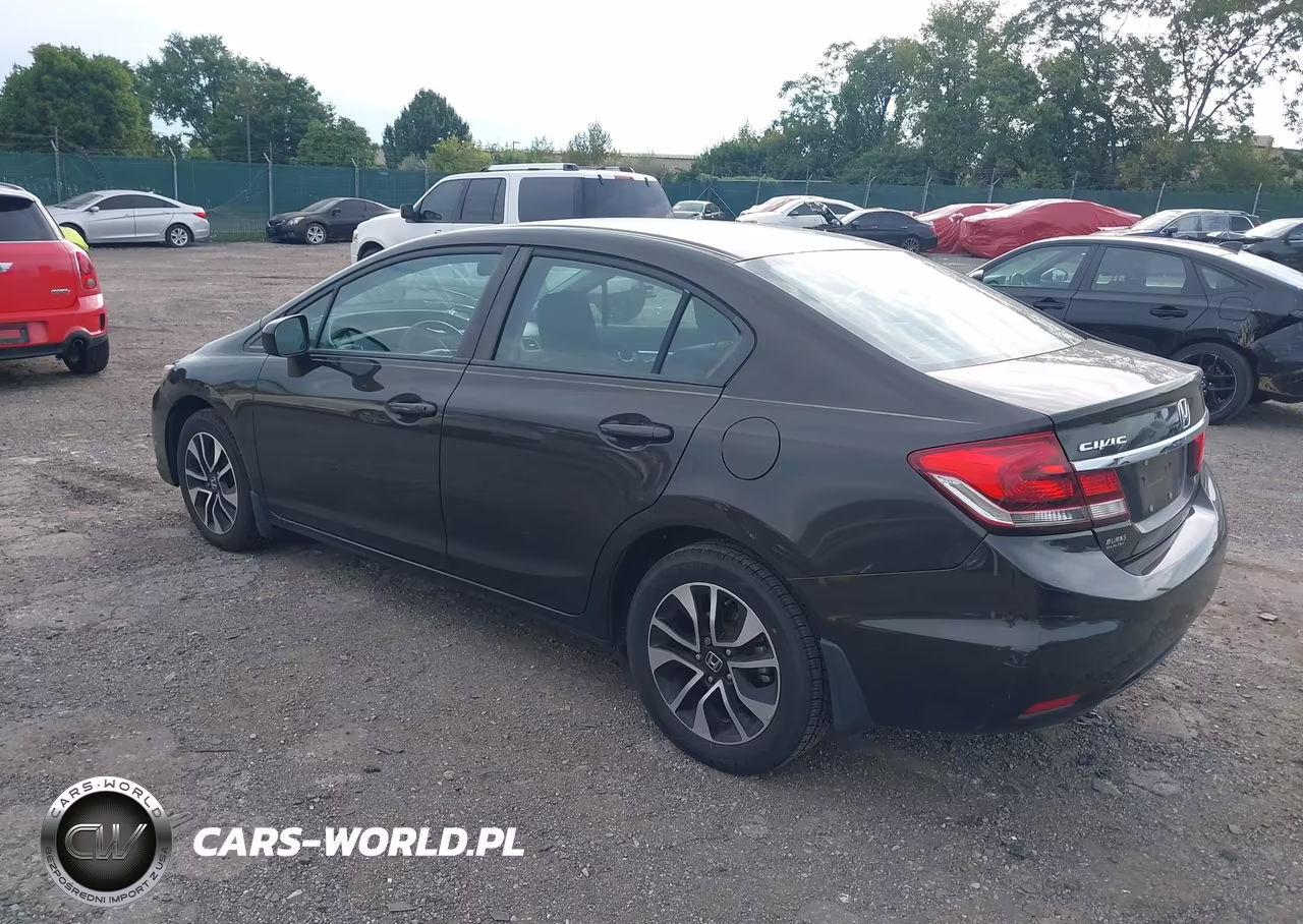 2014 Honda Civic Ex VIN:2HGFB2F84EH557804 - 3