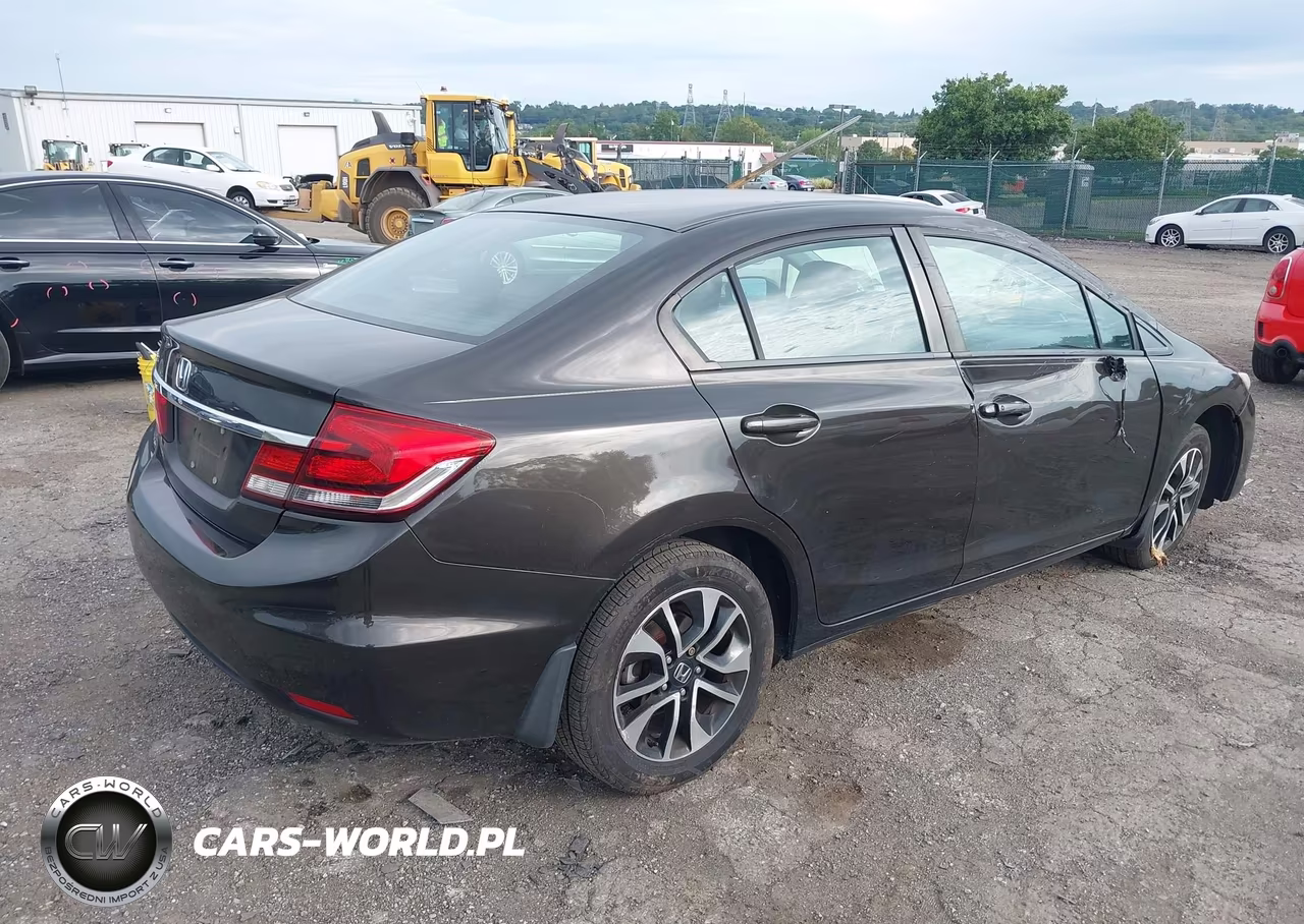 2014 Honda Civic Ex VIN:2HGFB2F84EH557804 - 4