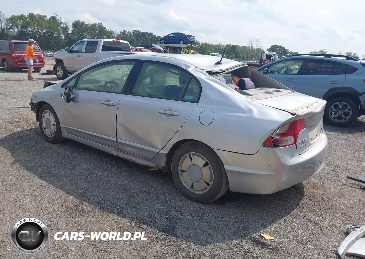 2007 Honda Civic Hybrid VIN:JHMFA36287S027686 - 3