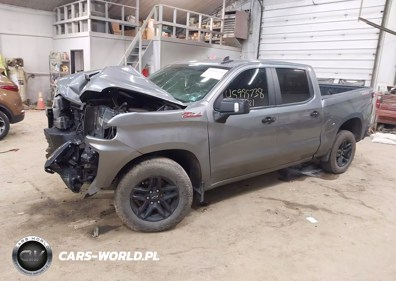 2021 Chevrolet Silverado 1500 4Wd Short Bed Lt Trail Boss VIN:1GCPYFED3MZ121497 - 2