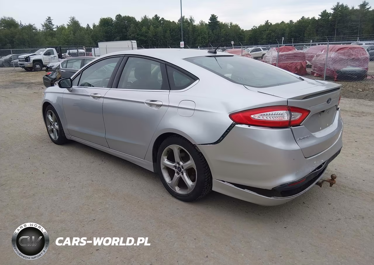 2014 Ford Fusion Se VIN:1FA6P0H79E5390555 - 3