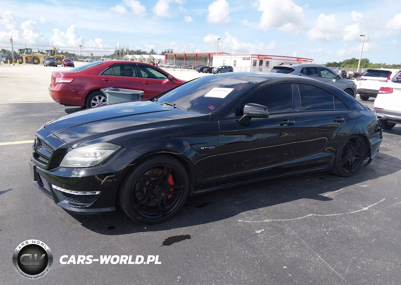 2012 Mercedes-Benz Cls 63 Amg VIN:WDDLJ7EB4CA051079 - 2