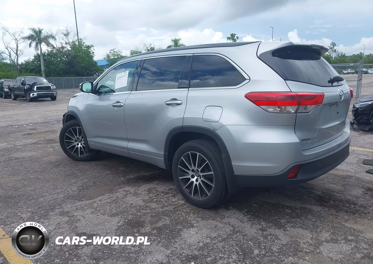 2017 Toyota Highlander Se VIN:5TDJZRFHXHS371395 - 3
