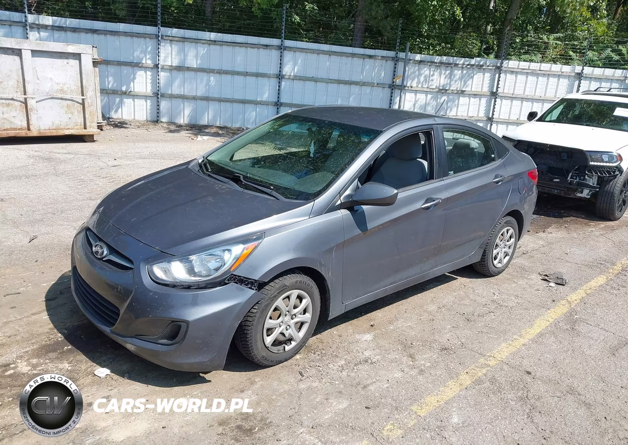 2012 Hyundai Accent Gls VIN:KMHCT4AE8CU189589 - 2