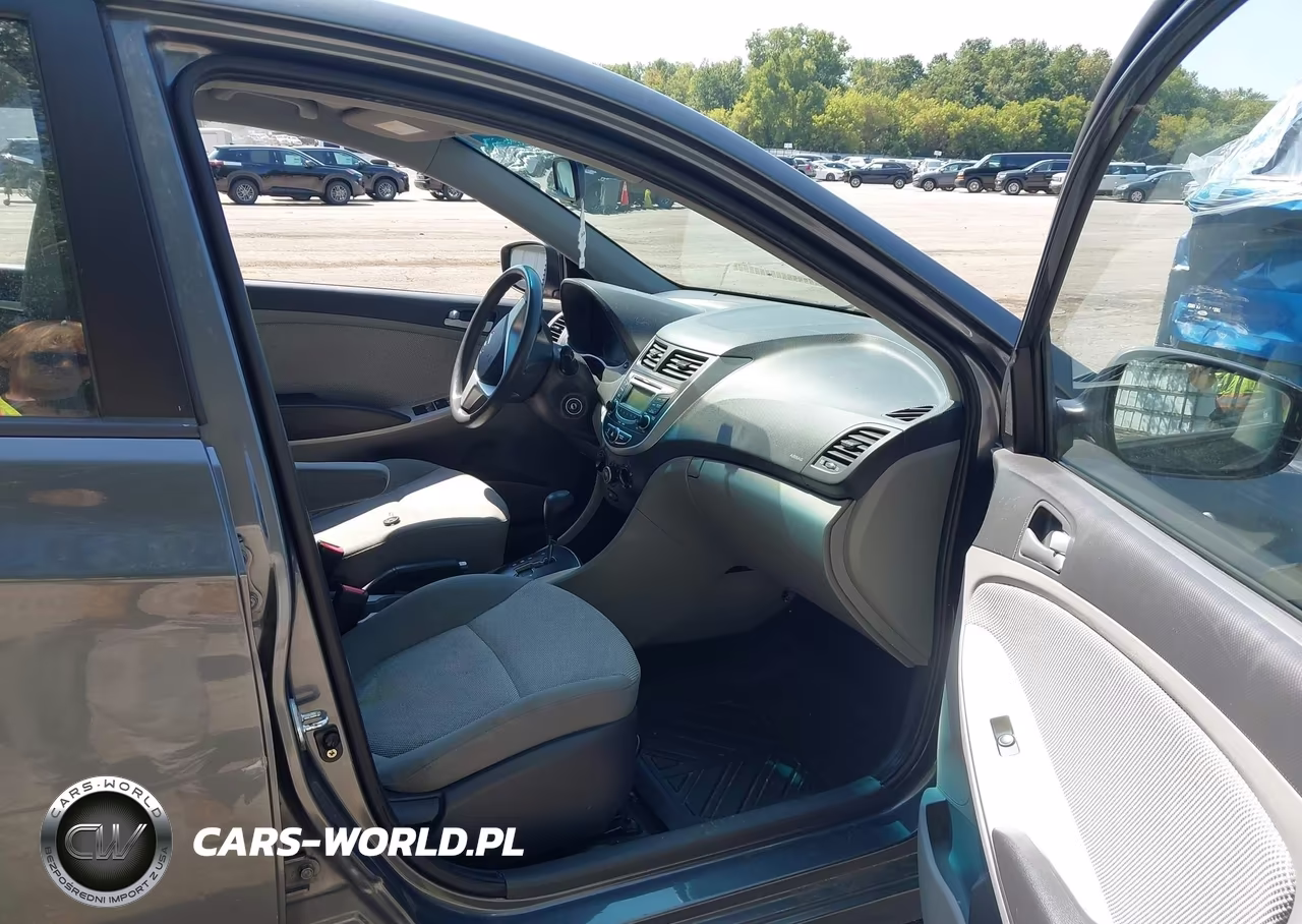 2012 Hyundai Accent Gls VIN:KMHCT4AE8CU189589 - 5