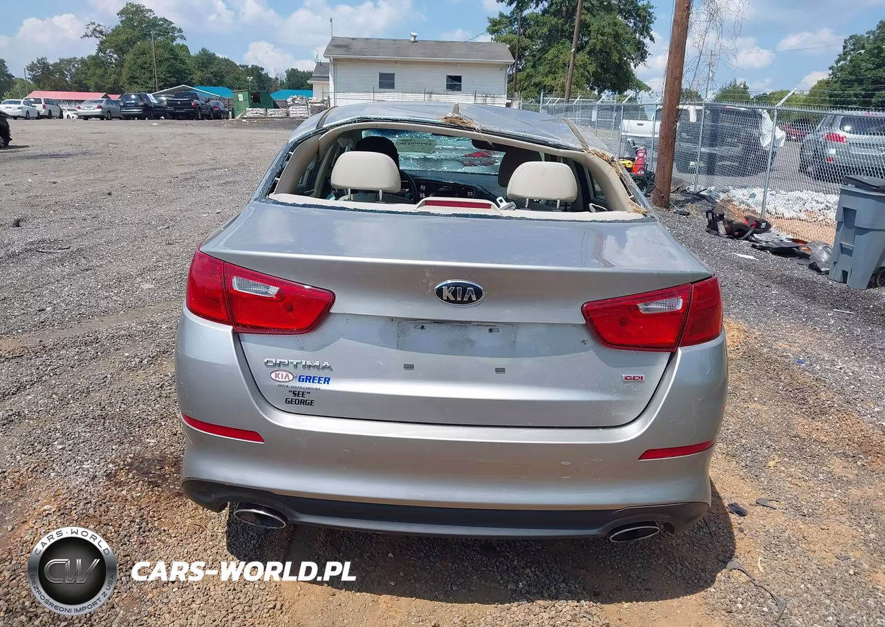 2014 Kia Optima Lx VIN:KNAGM4A7XE5508652 - 16