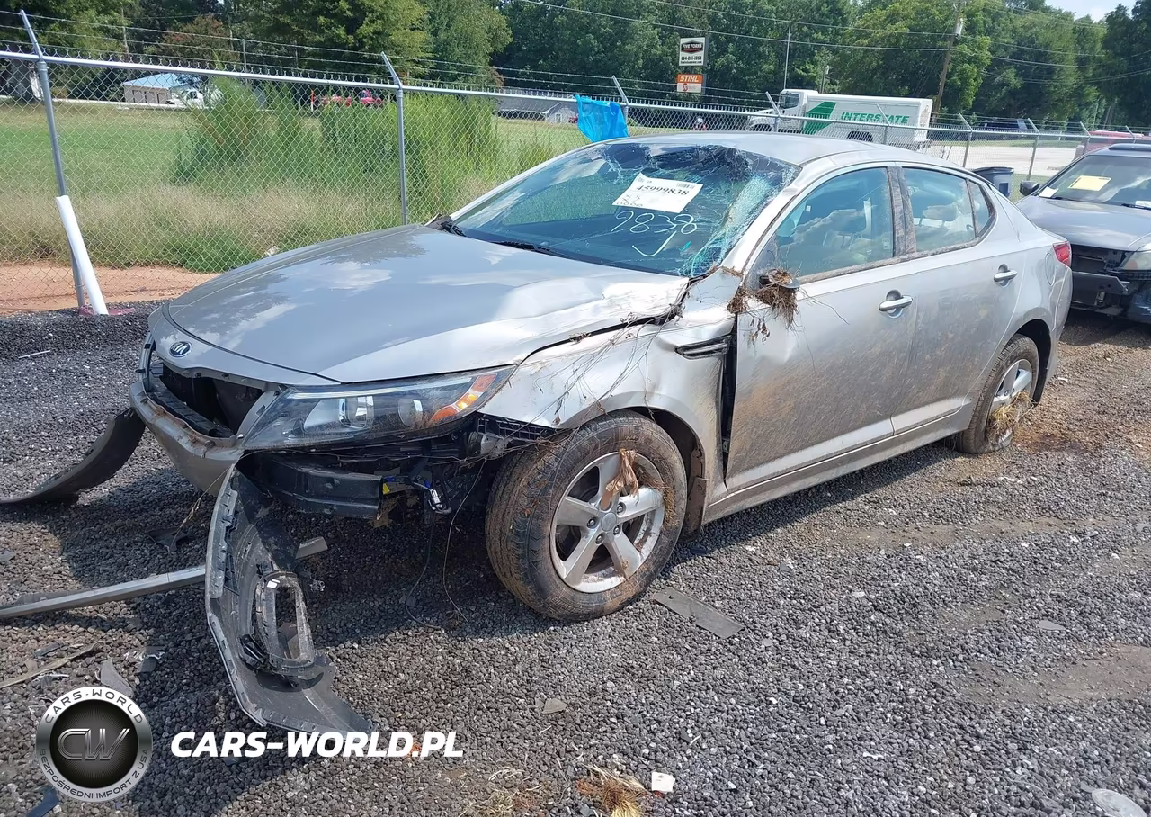 2014 Kia Optima Lx VIN:KNAGM4A7XE5508652 - 2
