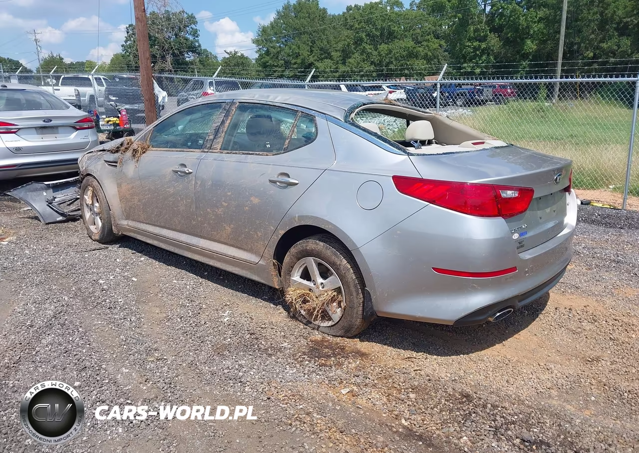 2014 Kia Optima Lx VIN:KNAGM4A7XE5508652 - 3