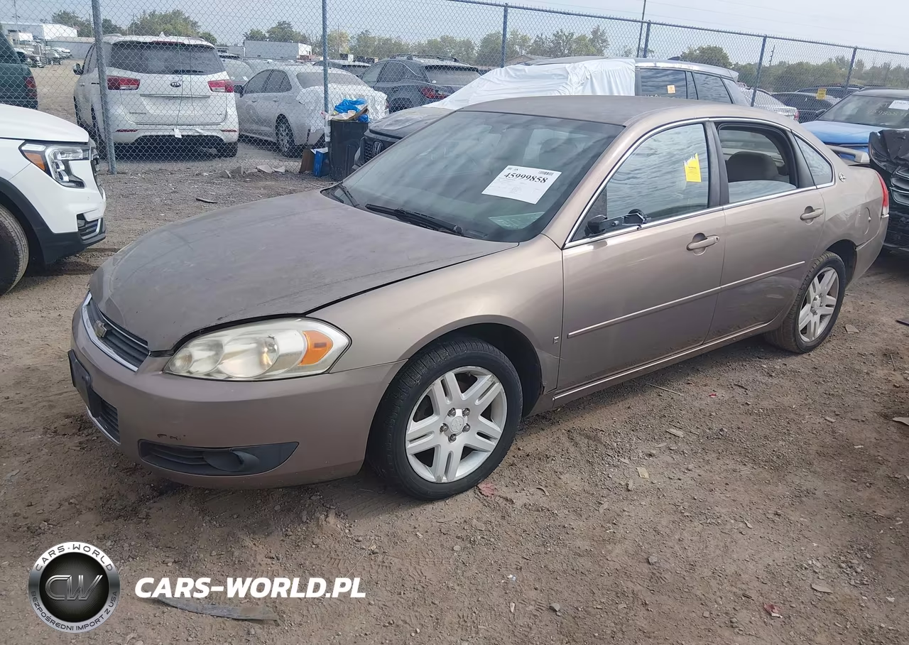 2006 Chevrolet Impala Lt VIN:2G1WC581X69272073 - 2