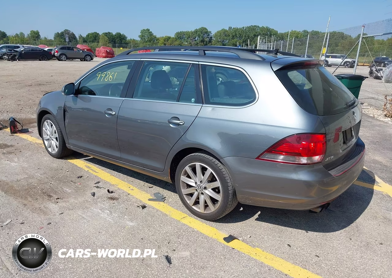 2011 Volkswagen Jetta Sportwagen 2.0L Tdi VIN:3VWML7AJ9BM651438 - 3