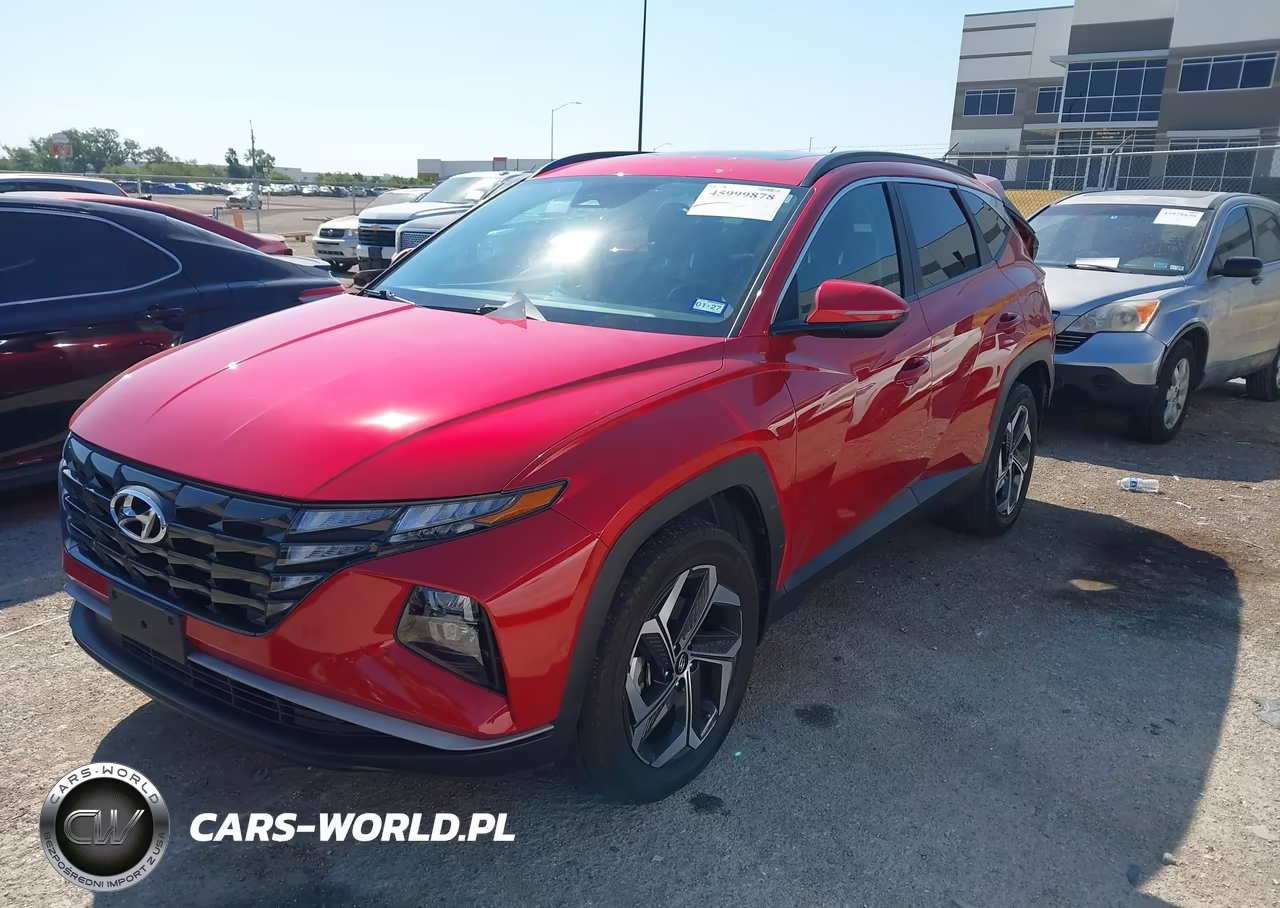 2022 Hyundai Tucson Sel VIN:5NMJFCAE0NH080132 - 2