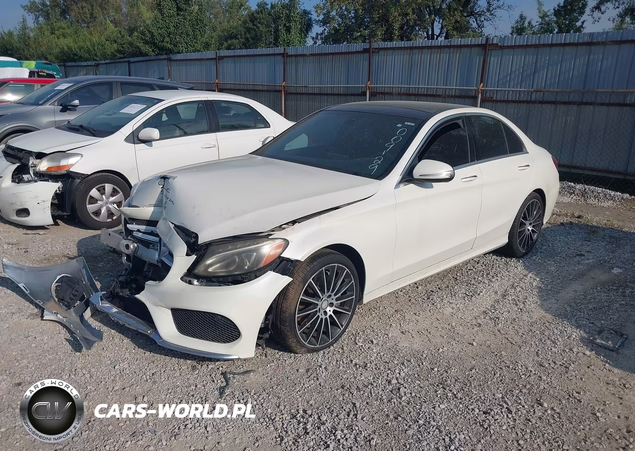 2015 Mercedes-Benz C 300 Sport 4Matic VIN:55SWF4KB6FU009129 - 2