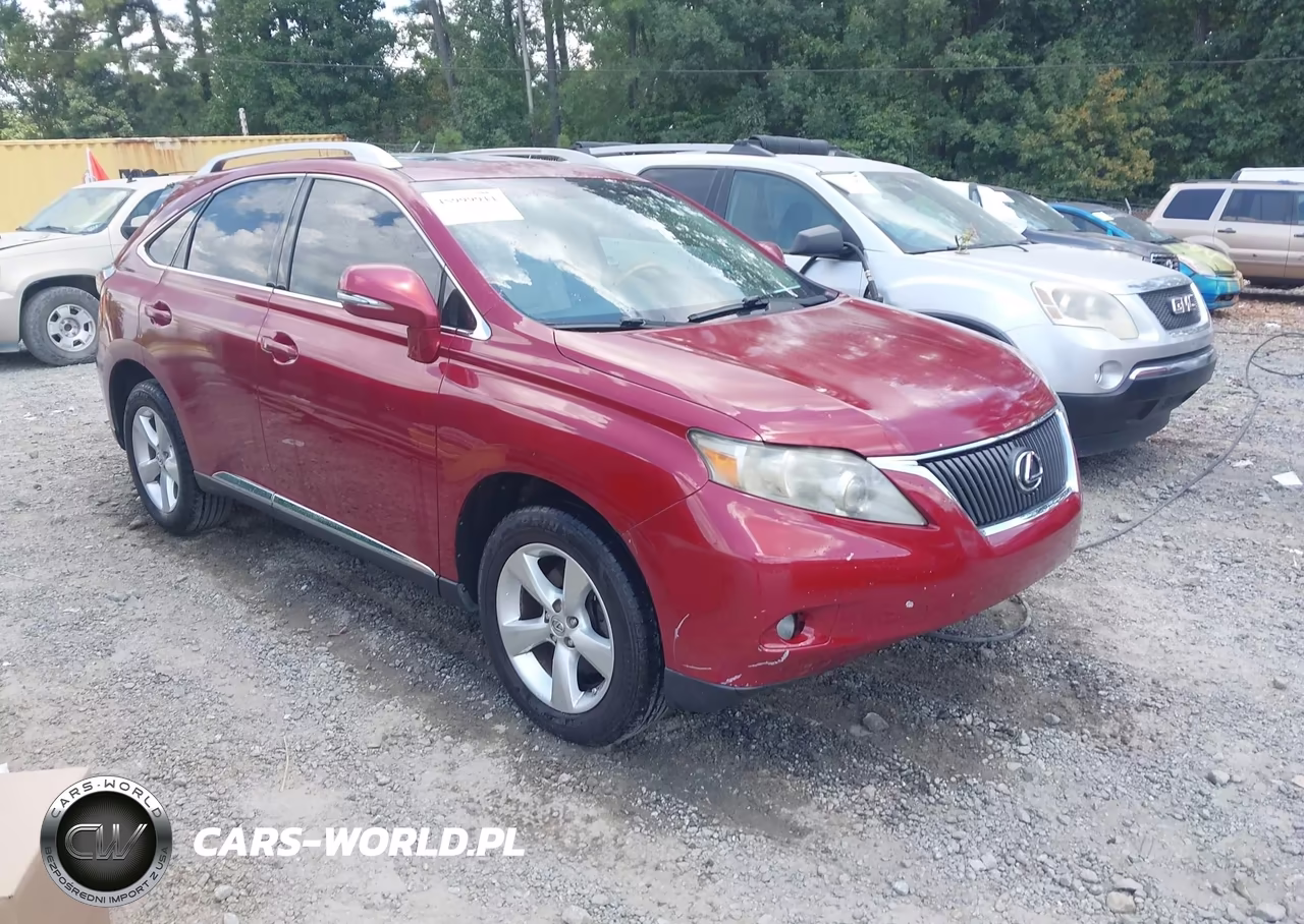 2010 Lexus Rx 350 VIN:2T2BK1BA8AC020627 - 1