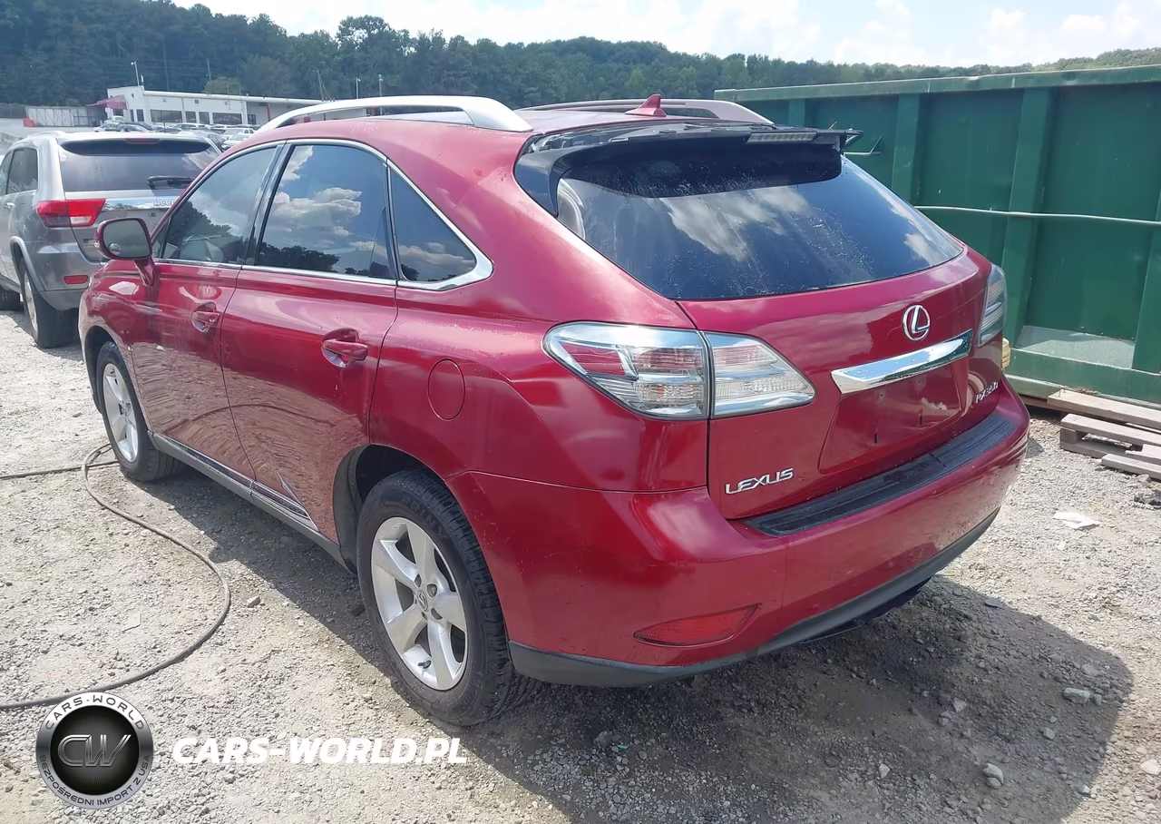 2010 Lexus Rx 350 VIN:2T2BK1BA8AC020627 - 3
