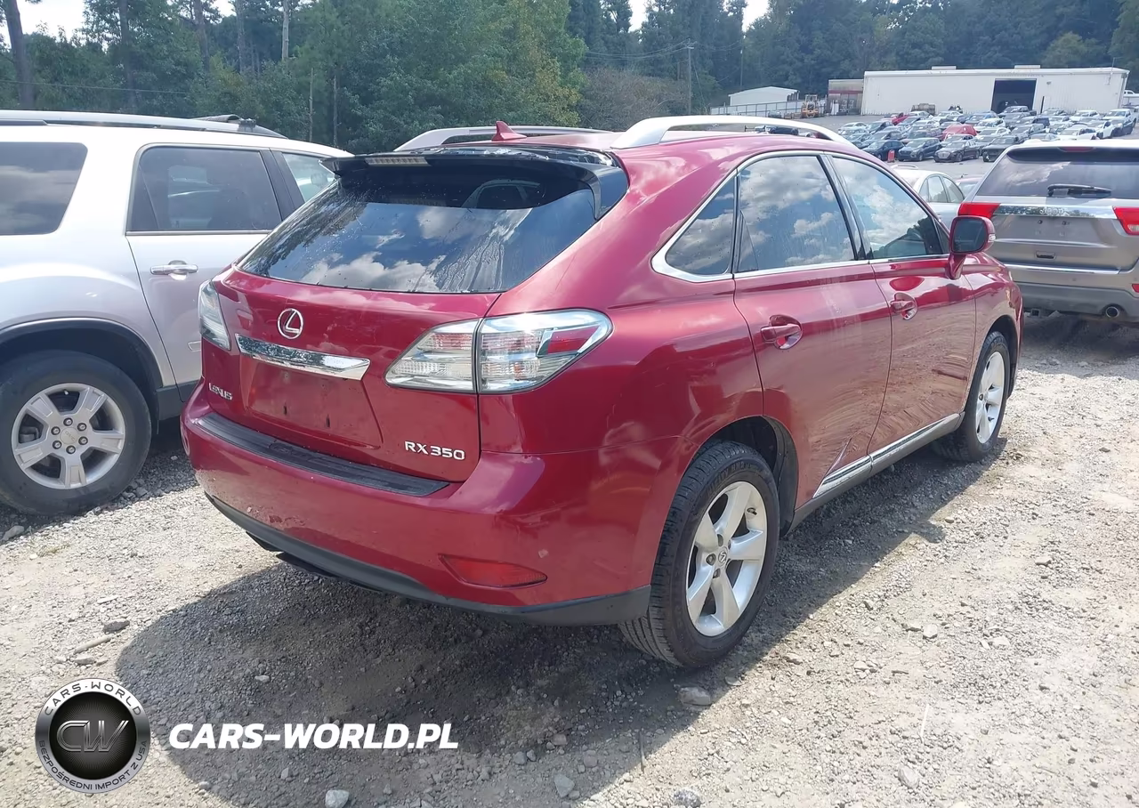 2010 Lexus Rx 350 VIN:2T2BK1BA8AC020627 - 4