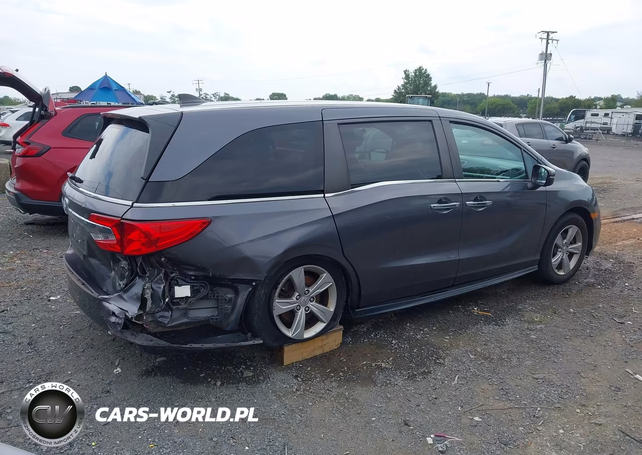 2018 Honda Odyssey Ex-L VIN:5FNRL6H79JB099567 - 4