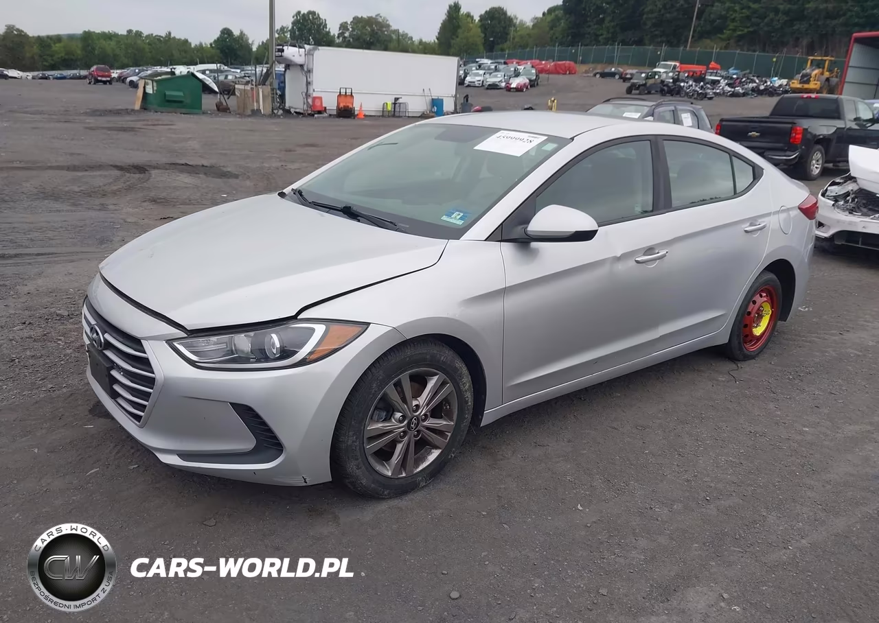 2018 Hyundai Elantra Sel VIN:KMHD84LF8JU442578 - 2