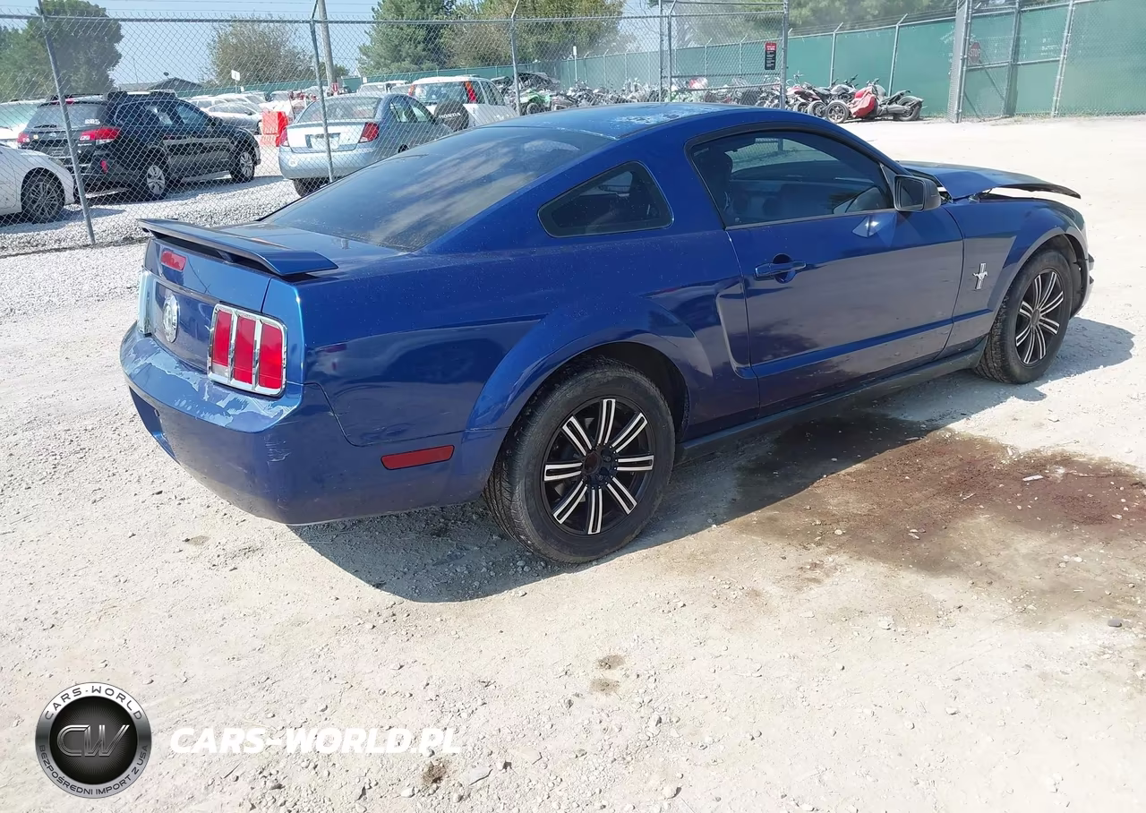 2006 Ford Mustang V6 VIN:1ZVFT80N965127768 - 4