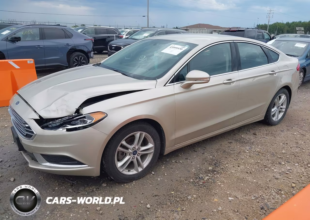 2018 Ford Fusion Se VIN:3FA6P0HD9JR217583 - 2