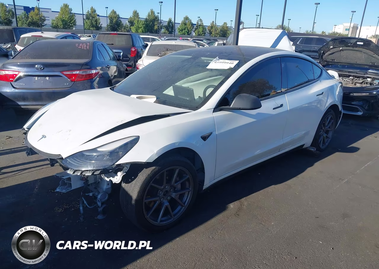 2021 Tesla Model 3 Long Range Dual Motor All-Wheel Drive VIN:5YJ3E1EB4MF879010 - 2