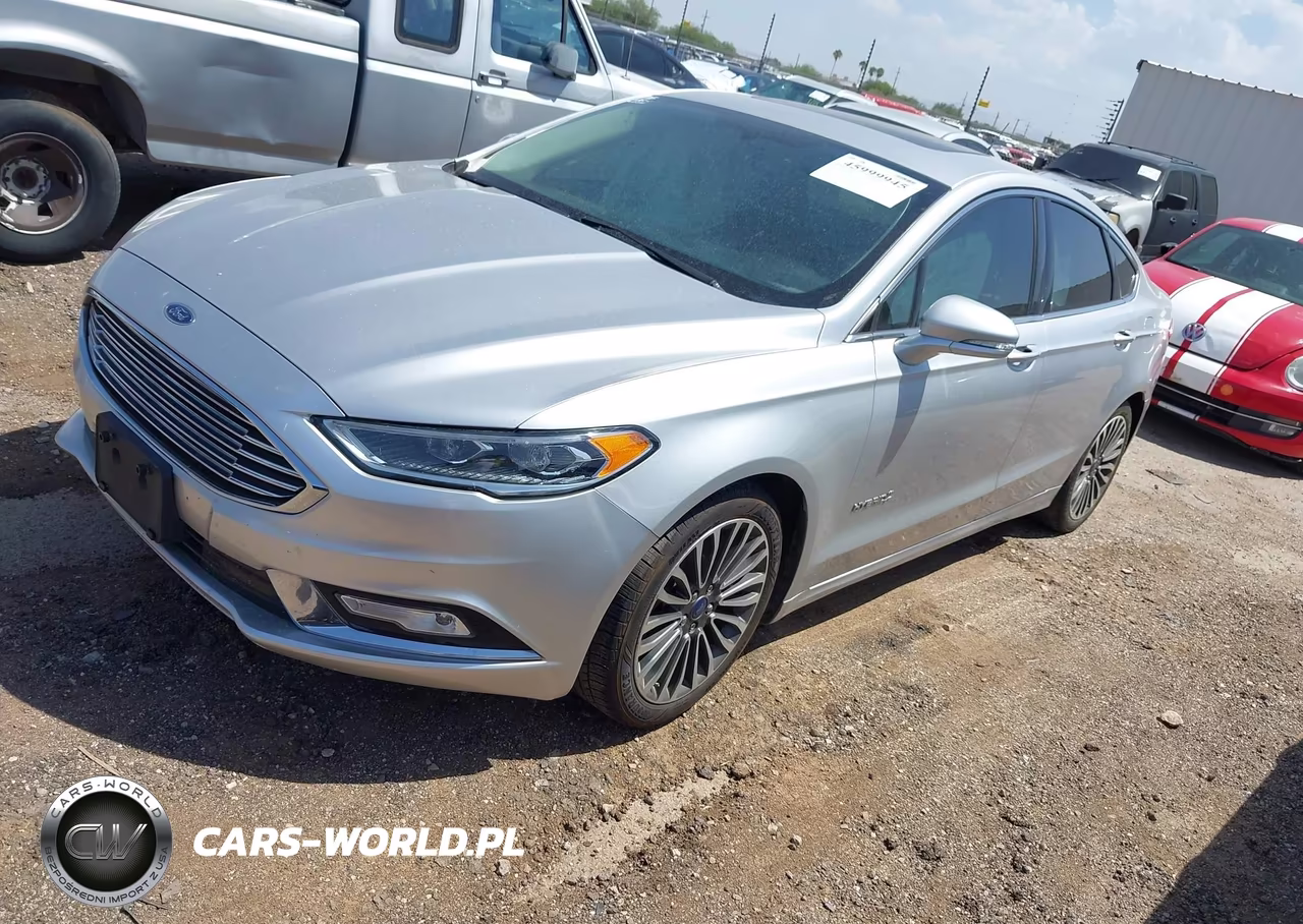 2017 Ford Fusion Hybrid Titanium VIN:3FA6P0RU4HR188146 - 2