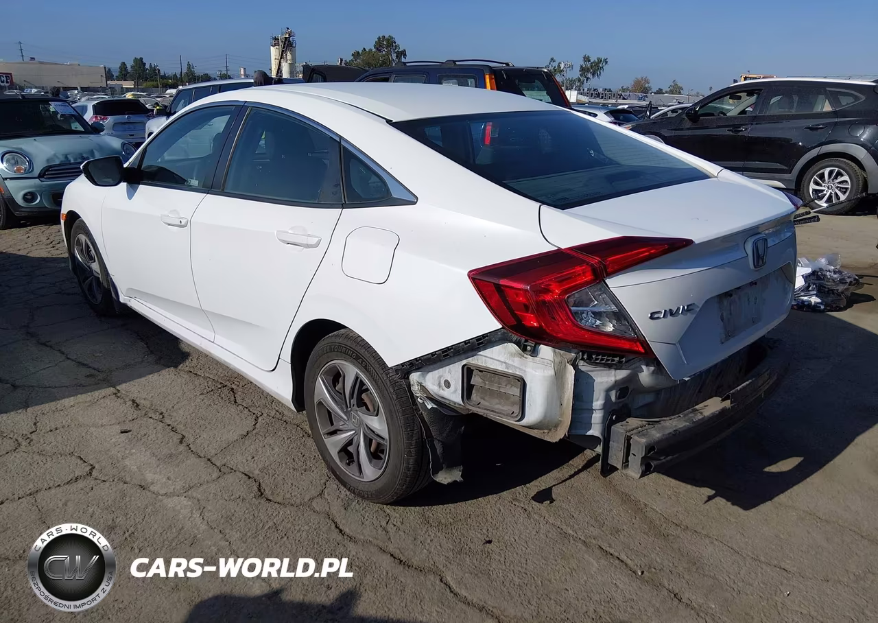 2020 Honda Civic Lx VIN:2HGFC2F63LH544695 - 3