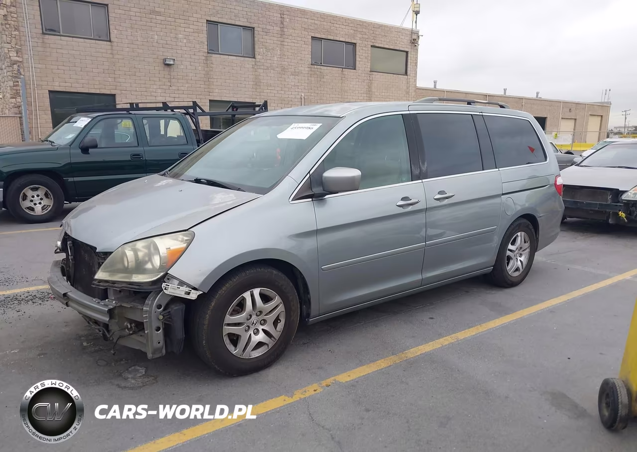 2005 Honda Odyssey Ex VIN:5FNRL38475B041855 - 2