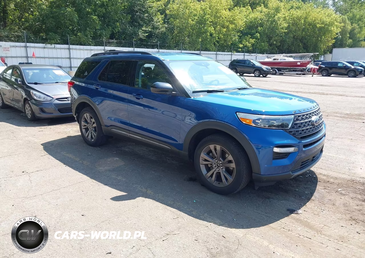 2022 Ford Explorer Xlt VIN:1FMSK8DHXNGA23359 - 1