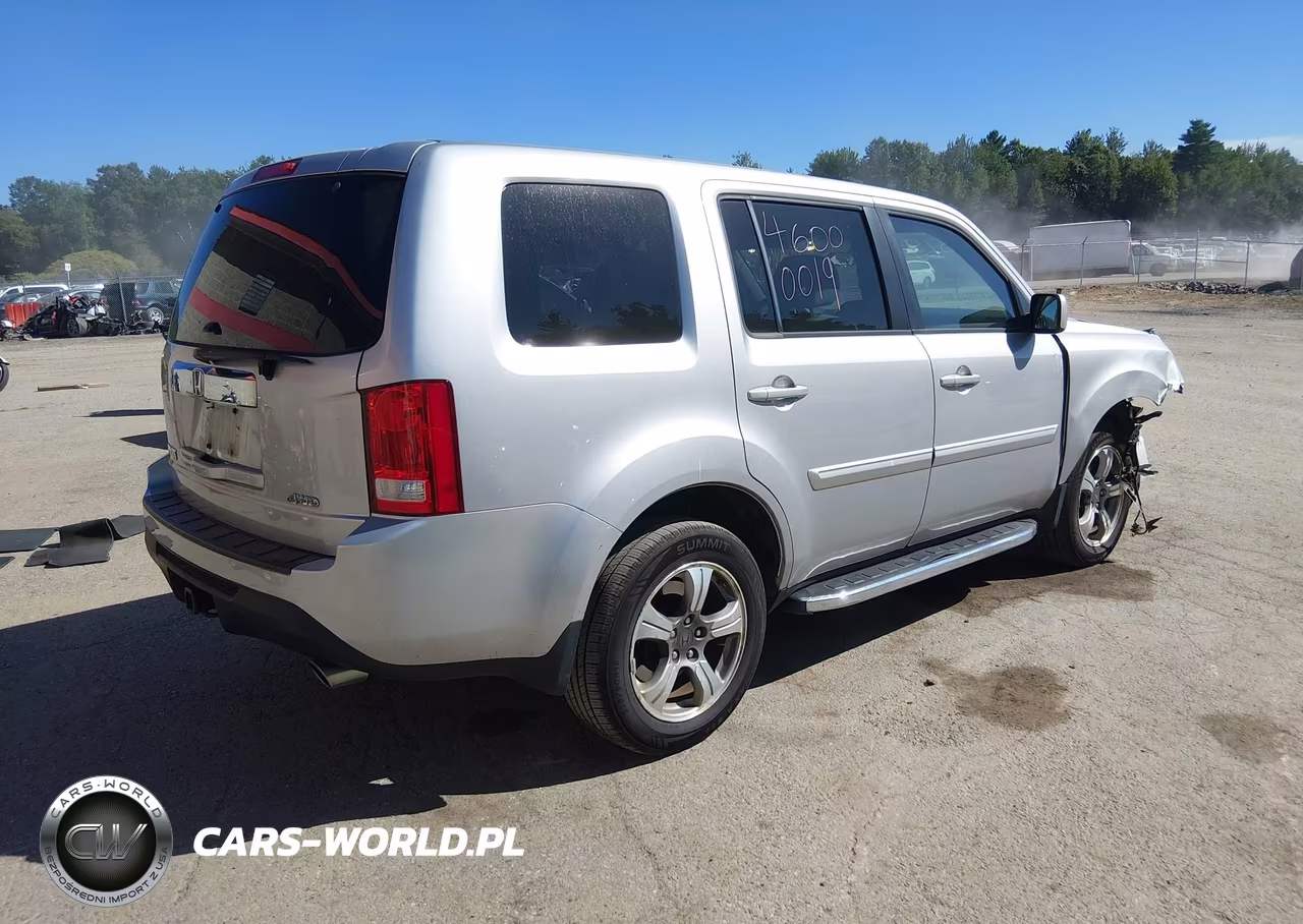 2015 Honda Pilot Ex VIN:5FNYF4H47FB050968 - 4