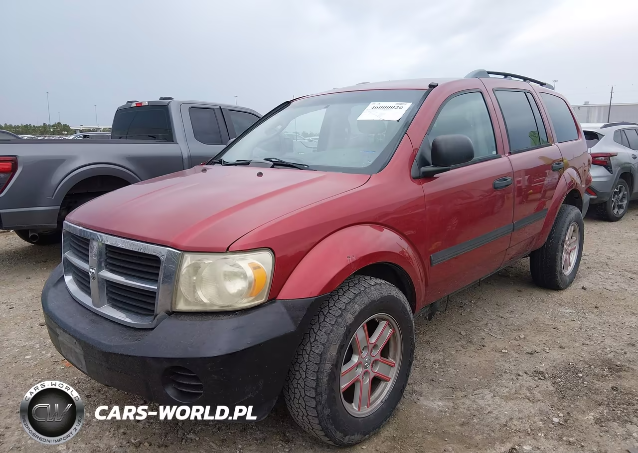 2008 Dodge Durango Sxt VIN:1D8HD38N38F146184 - 2