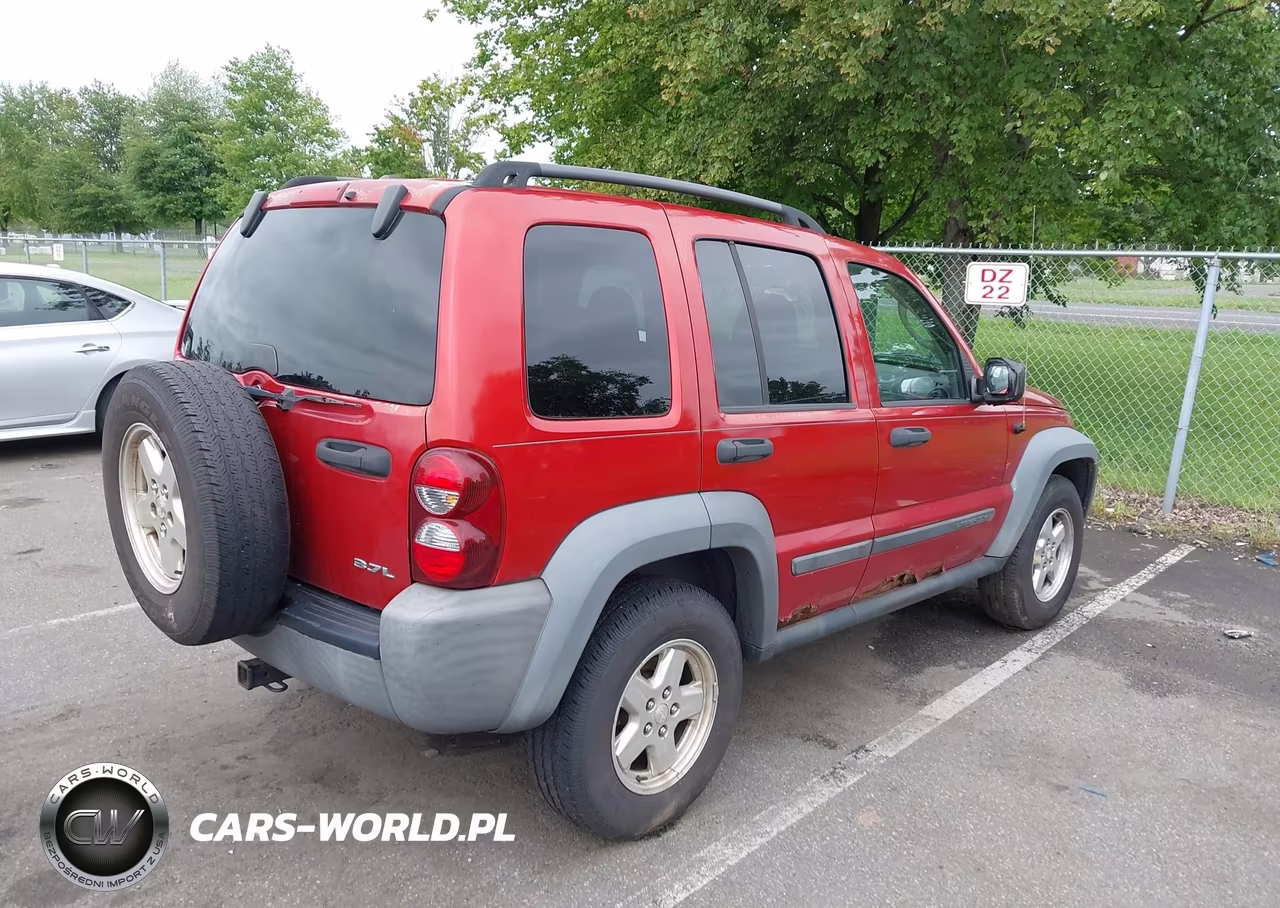 2007 Jeep Liberty Sport VIN:1J4GL48K37W522612 - 4