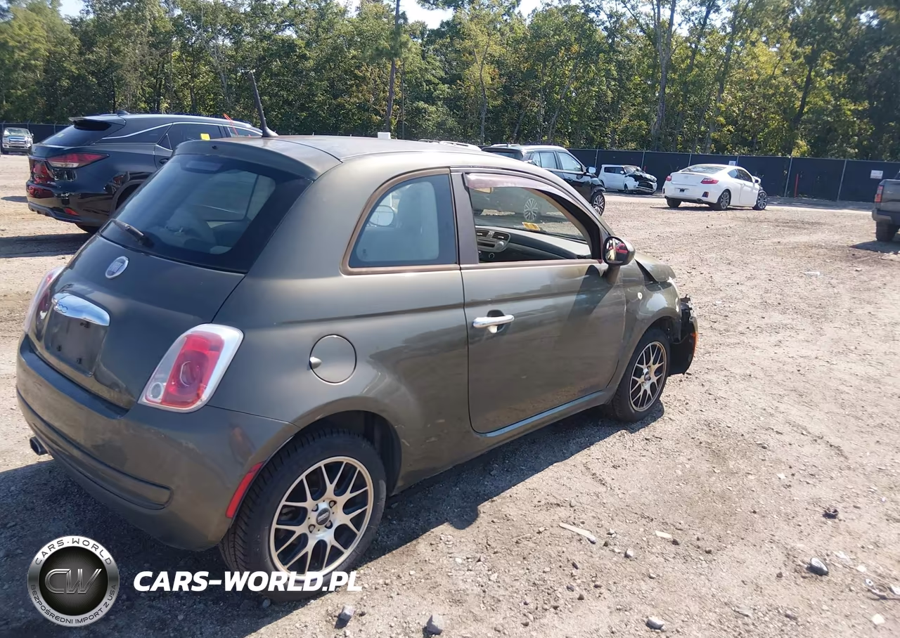2012 Fiat 500 Pop VIN:3C3CFFAR4CT335978 - 4