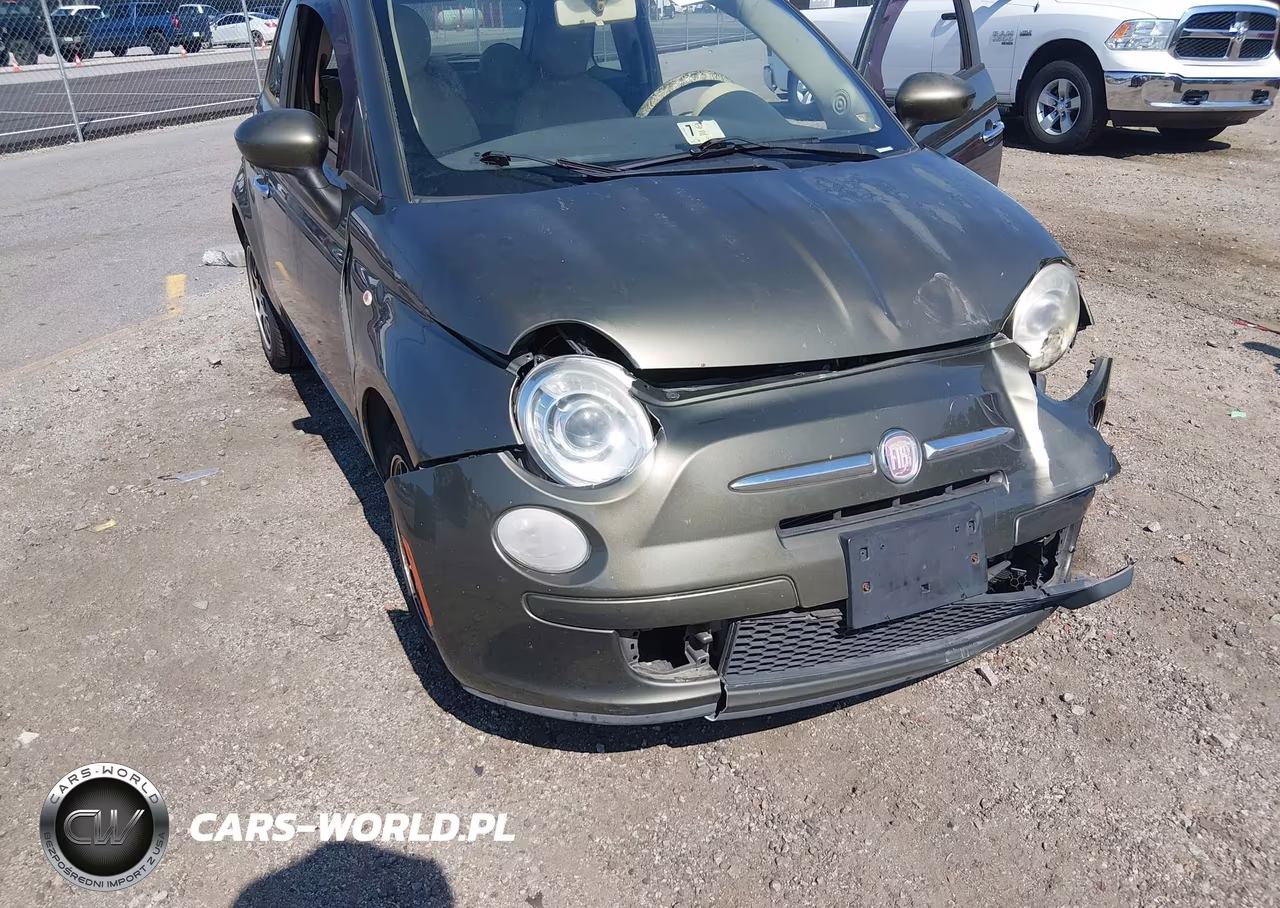 2012 Fiat 500 Pop VIN:3C3CFFAR4CT335978 - 6