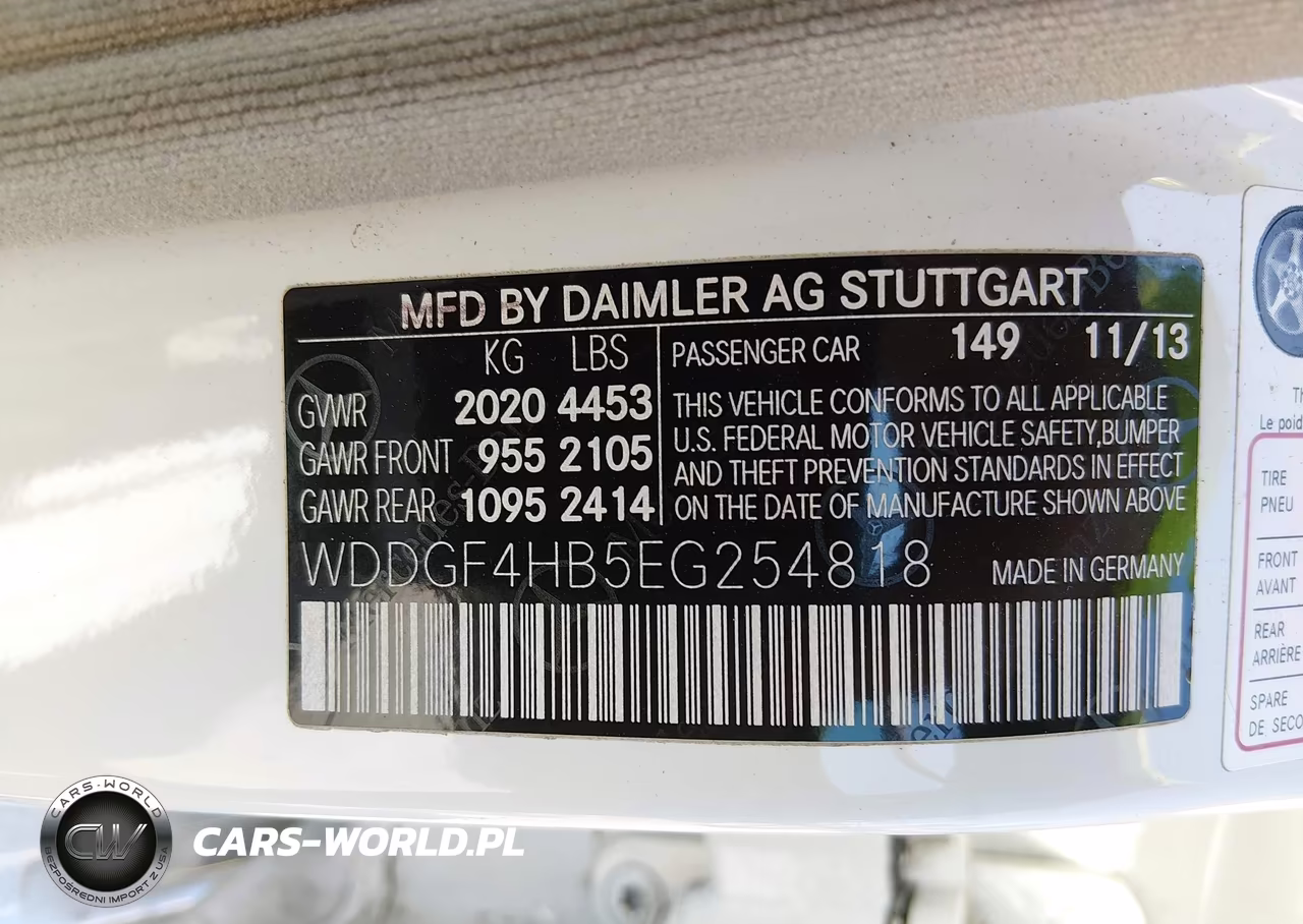 2014 Mercedes-Benz C 250 Luxury VIN:WDDGF4HB5EG254818 - 9