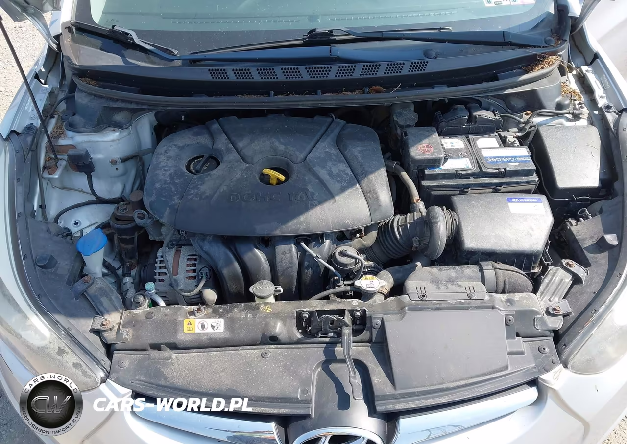 2014 Hyundai Elantra Se VIN:KMHDH4AE7EU140862 - 10