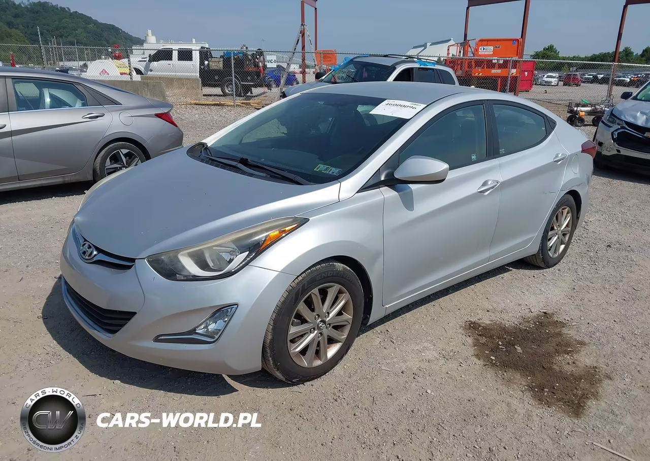 2014 Hyundai Elantra Se VIN:KMHDH4AE7EU140862 - 2