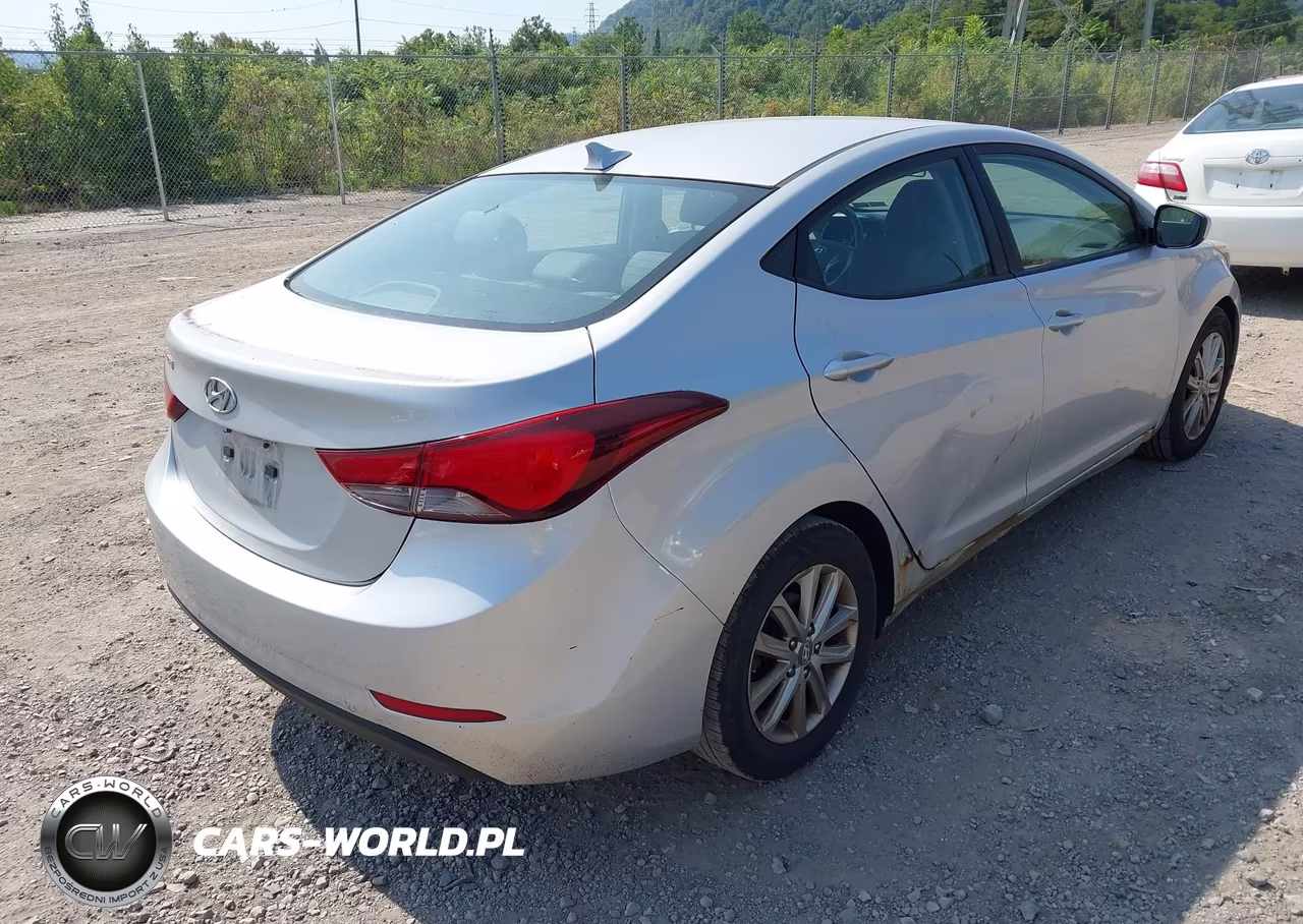 2014 Hyundai Elantra Se VIN:KMHDH4AE7EU140862 - 4