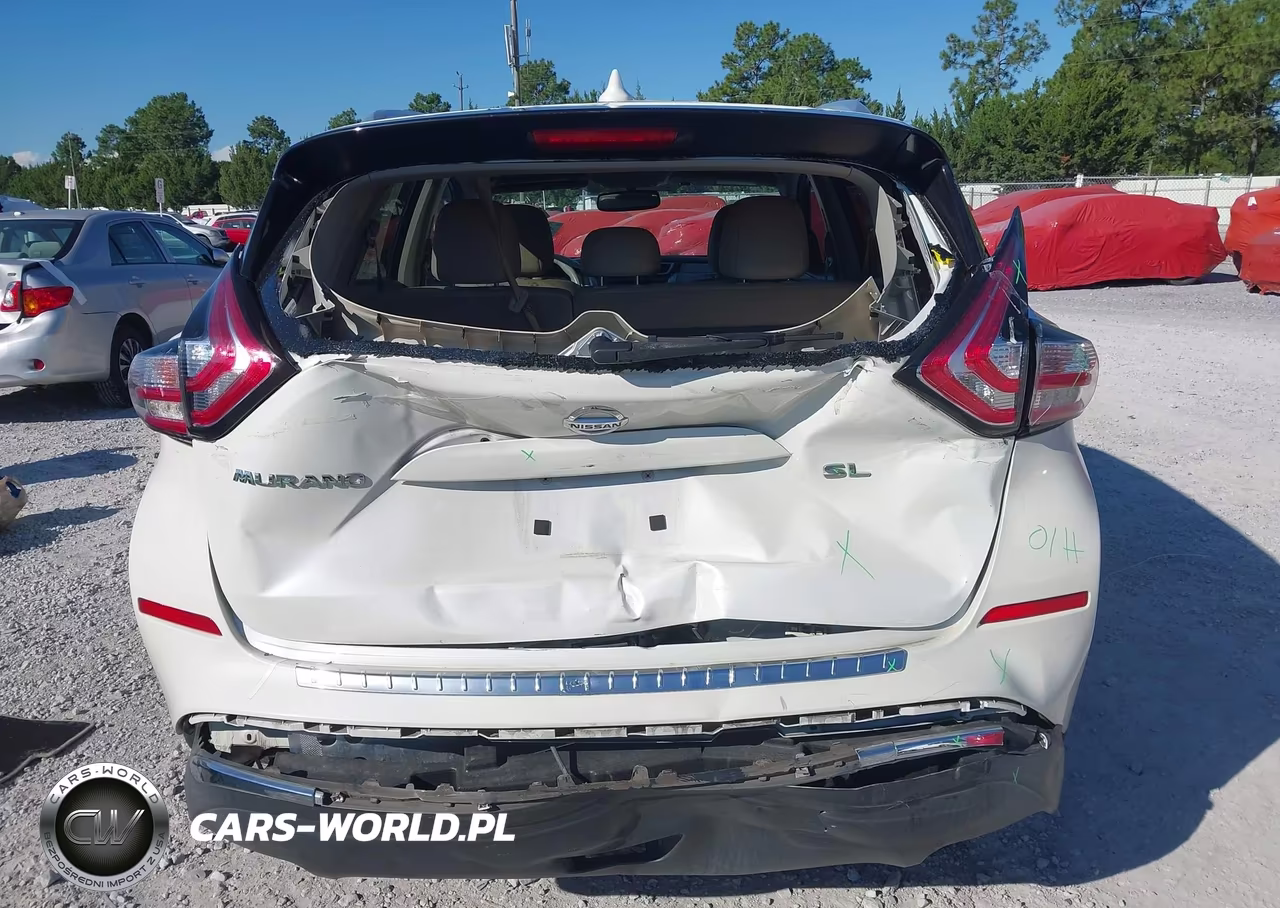 2018 Nissan Murano Sl VIN:5N1AZ2MG4JN117058 - 16