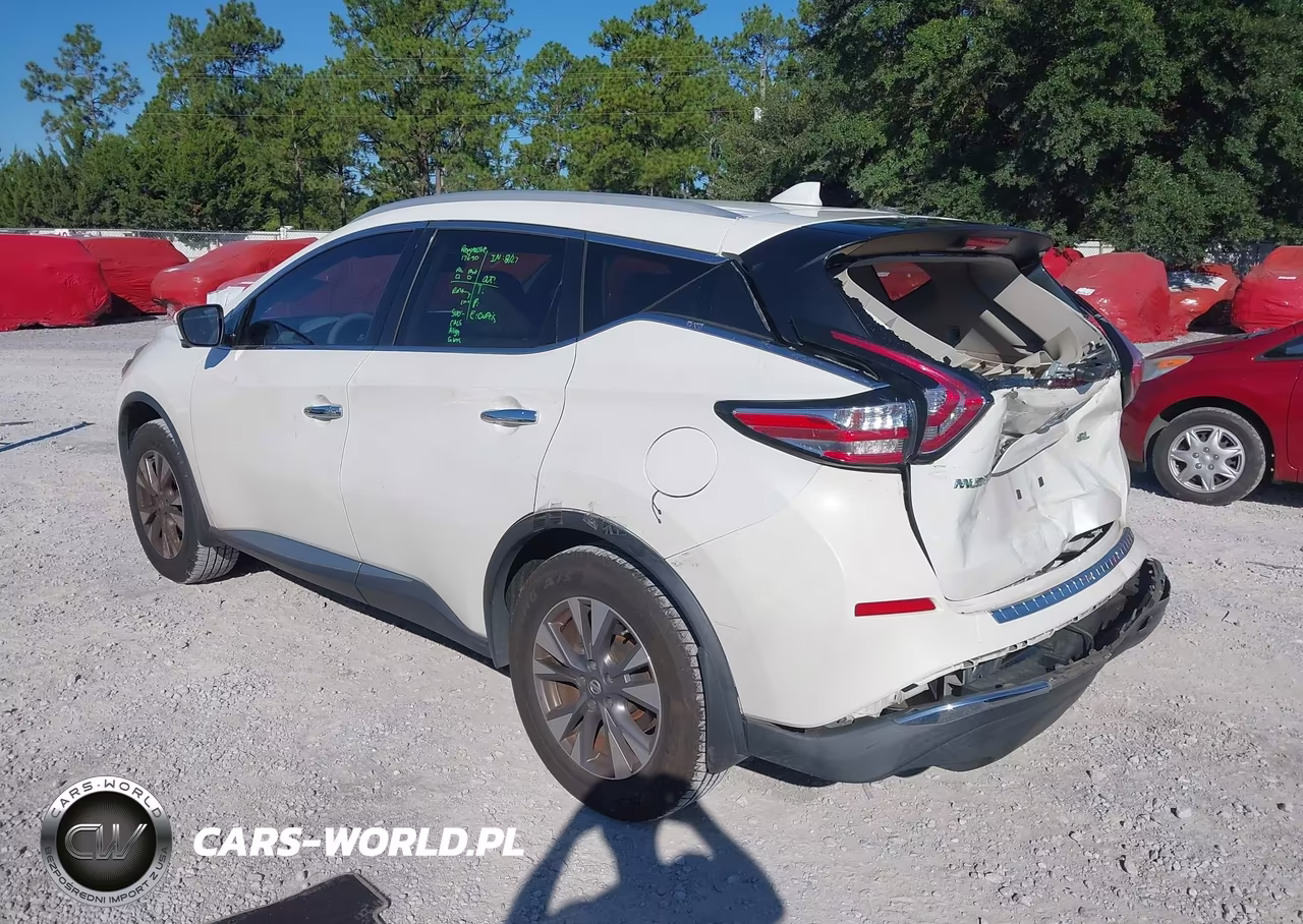 2018 Nissan Murano Sl VIN:5N1AZ2MG4JN117058 - 3