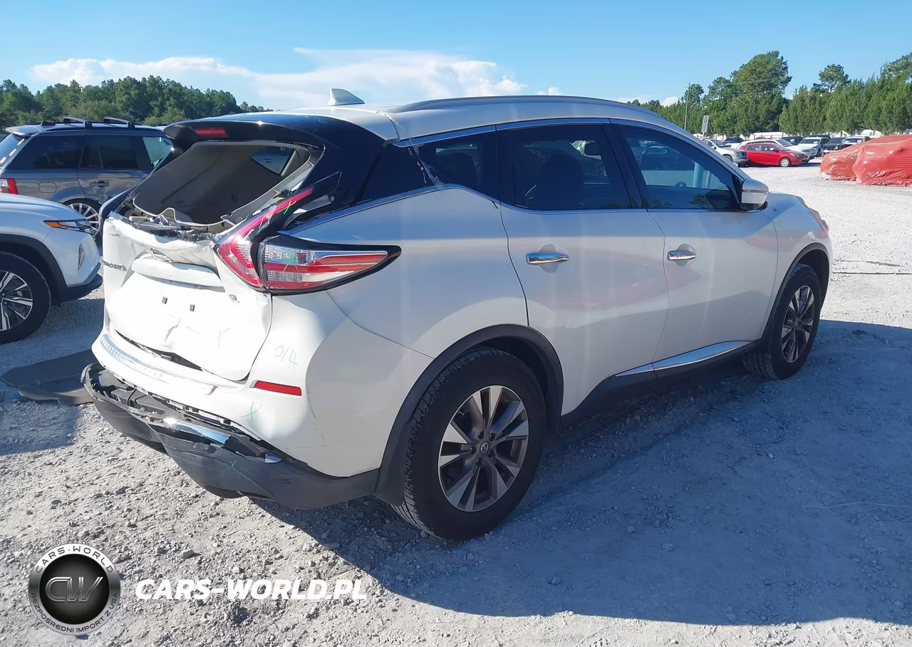 2018 Nissan Murano Sl VIN:5N1AZ2MG4JN117058 - 4
