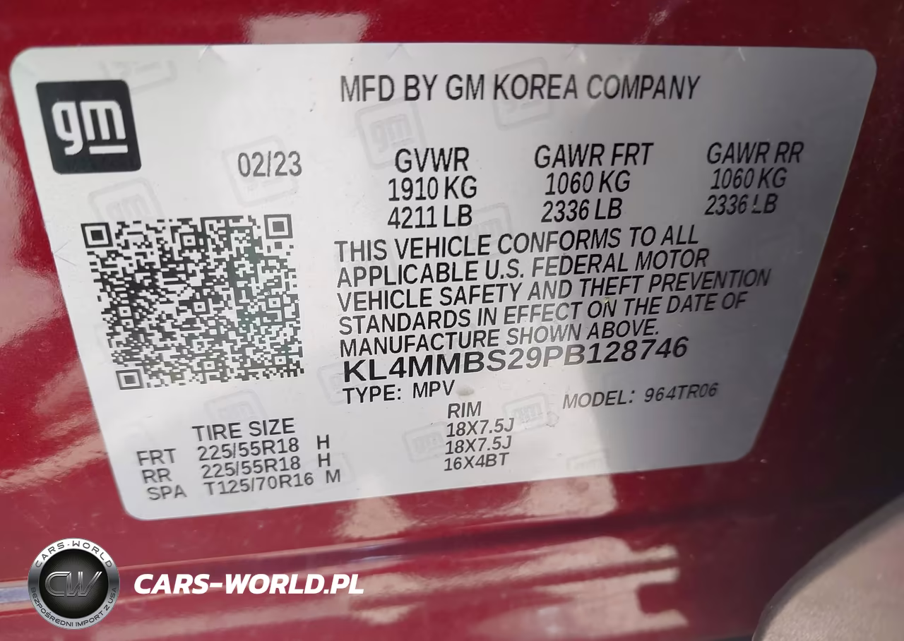 2023 Buick Encore Gx Preferred Fwd VIN:KL4MMBS29PB128746 - 9