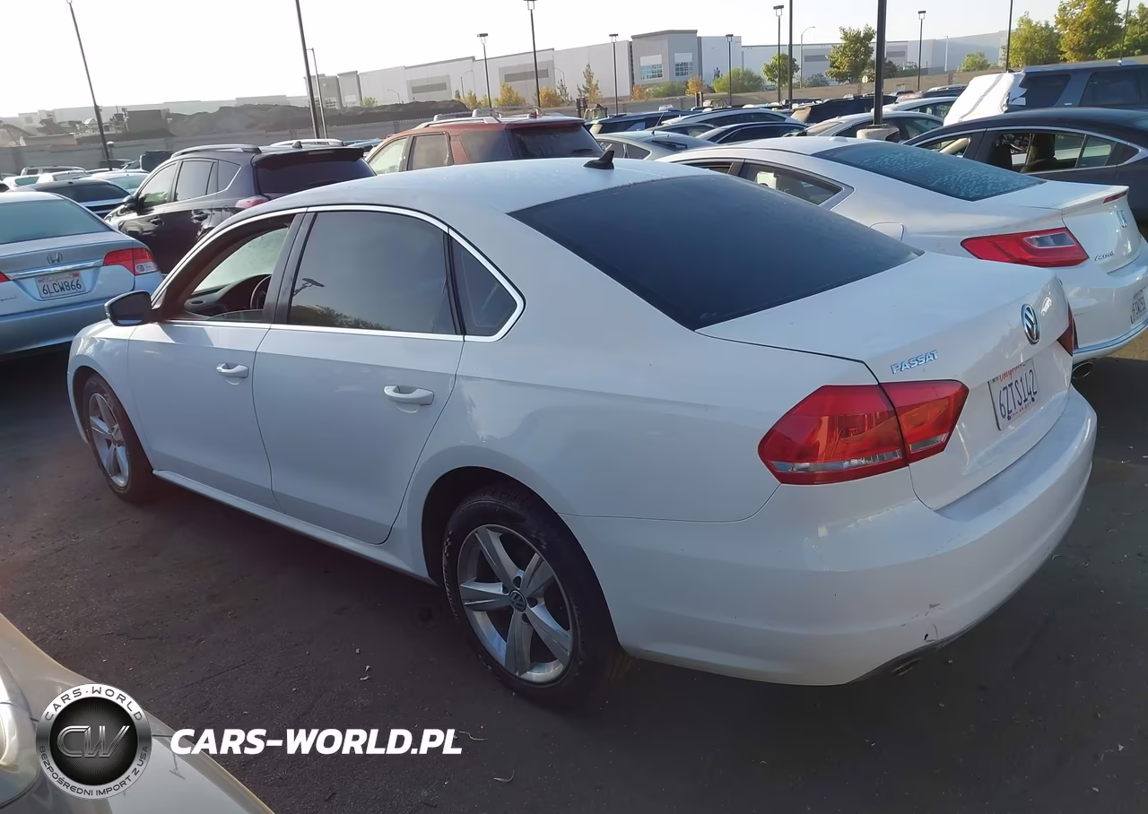 2013 Volkswagen Passat 2.5L Se VIN:1VWBP7A39DC113341 - 3