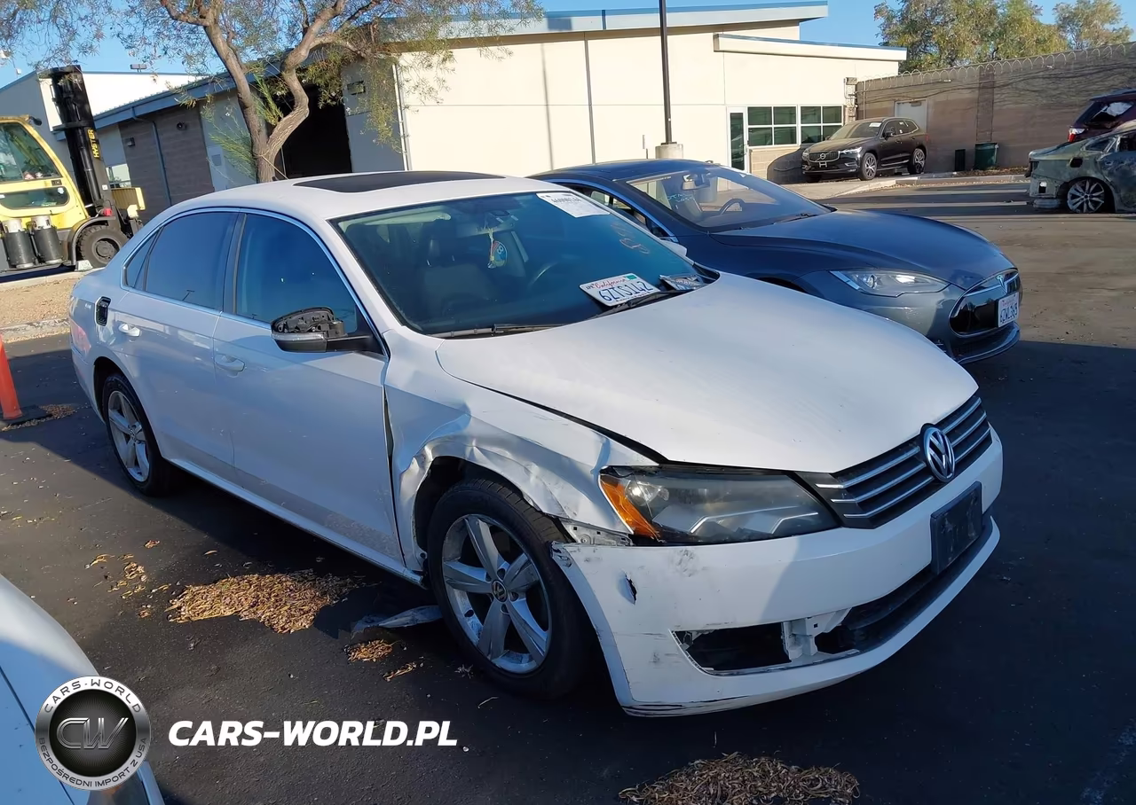 2013 Volkswagen Passat 2.5L Se VIN:1VWBP7A39DC113341 - 6