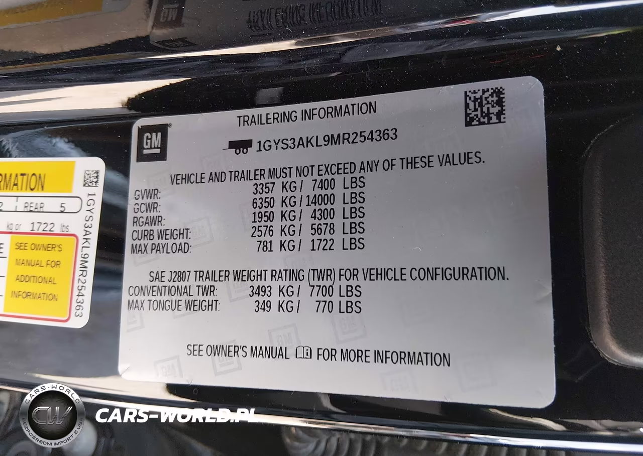 2021 Cadillac Escalade 2Wd Luxury VIN:1GYS3AKL9MR254363 - 9